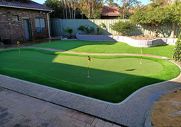 Gazon synthétique pour Golf